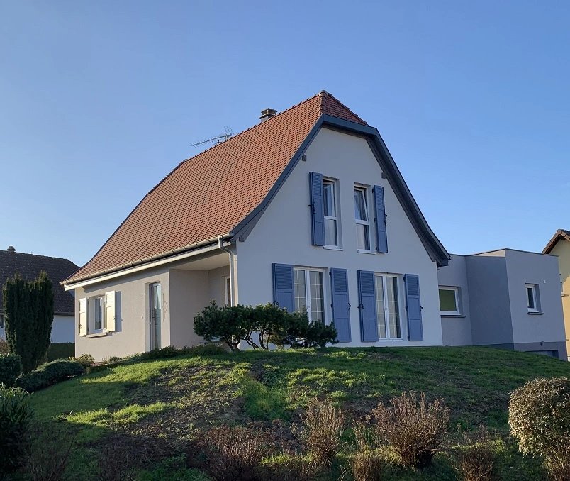 Rénovation et extension d’une maison – Waldhambach
